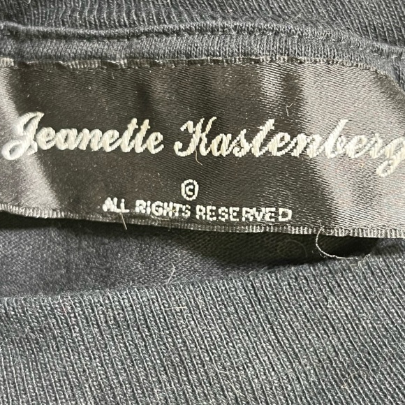 jeanette kastenberg vintage sequin smiley face t shirt small - Picture 3 of 3